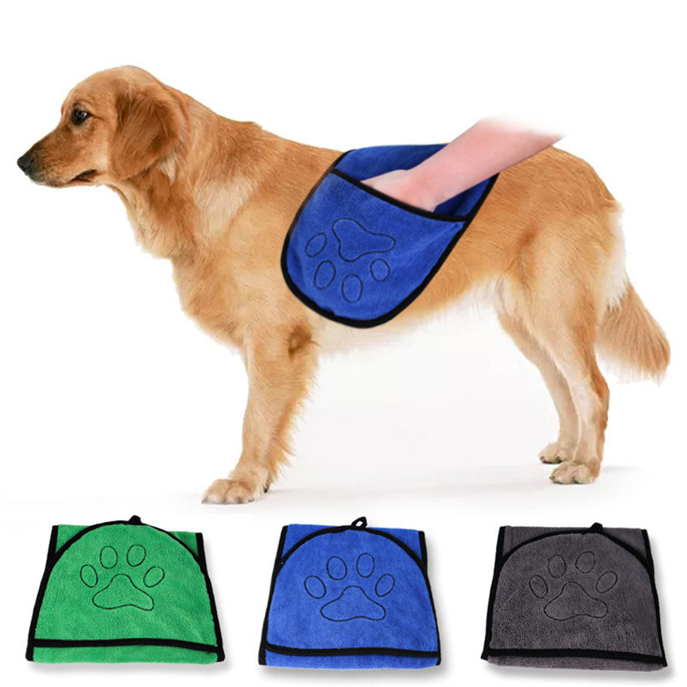 Enhance Your Dog's Bath Time with Our Absorbent Dog Bath Towel