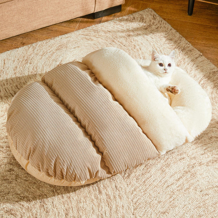 Ultra Soft Cute Plush Slipper Pet Bed: The Perfect Cozy Spot for Your Furry Friends