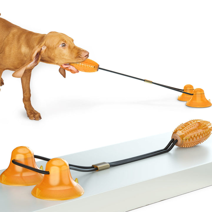 Why Your Dog Needs the Multifunction Double Tug Rope Balls Sucker Toy