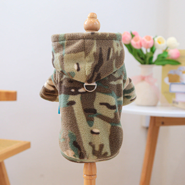 Fashion Pet Clothes Camouflage Sweater: A Must-Have for Your Furry Friend