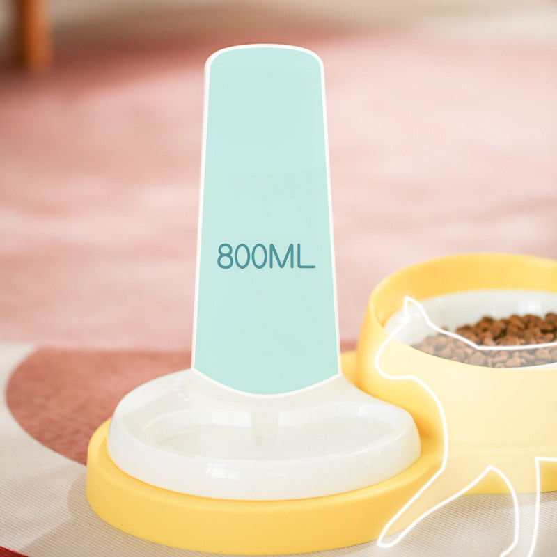 Elevate Your Pet's Dining Experience with Our Pet Double Feeding Bowl