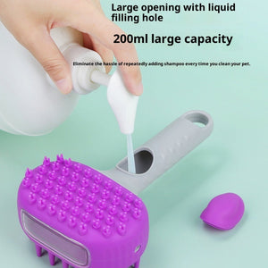 Transform Bath Time with Our Pet Shower Float Hair Cleaning Brush