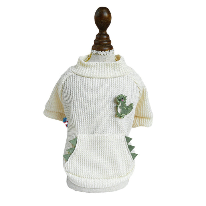 Dress Your Pet in Style with Our Casual Pet Sweater Round-neck Shirt