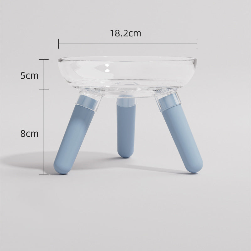 Pet Household Transparent Feeding Bowl