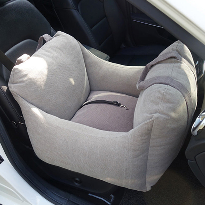 Pet Waterproof Basket Portable Car Seat Carrier
