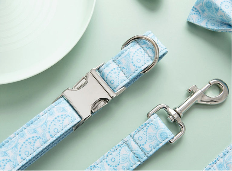 Paisley Pet Collar Leash