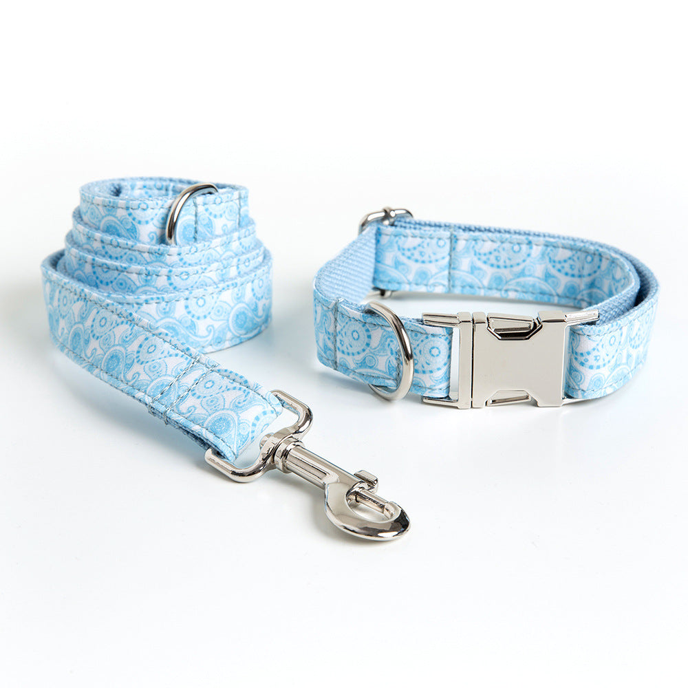 Paisley Pet Collar Leash