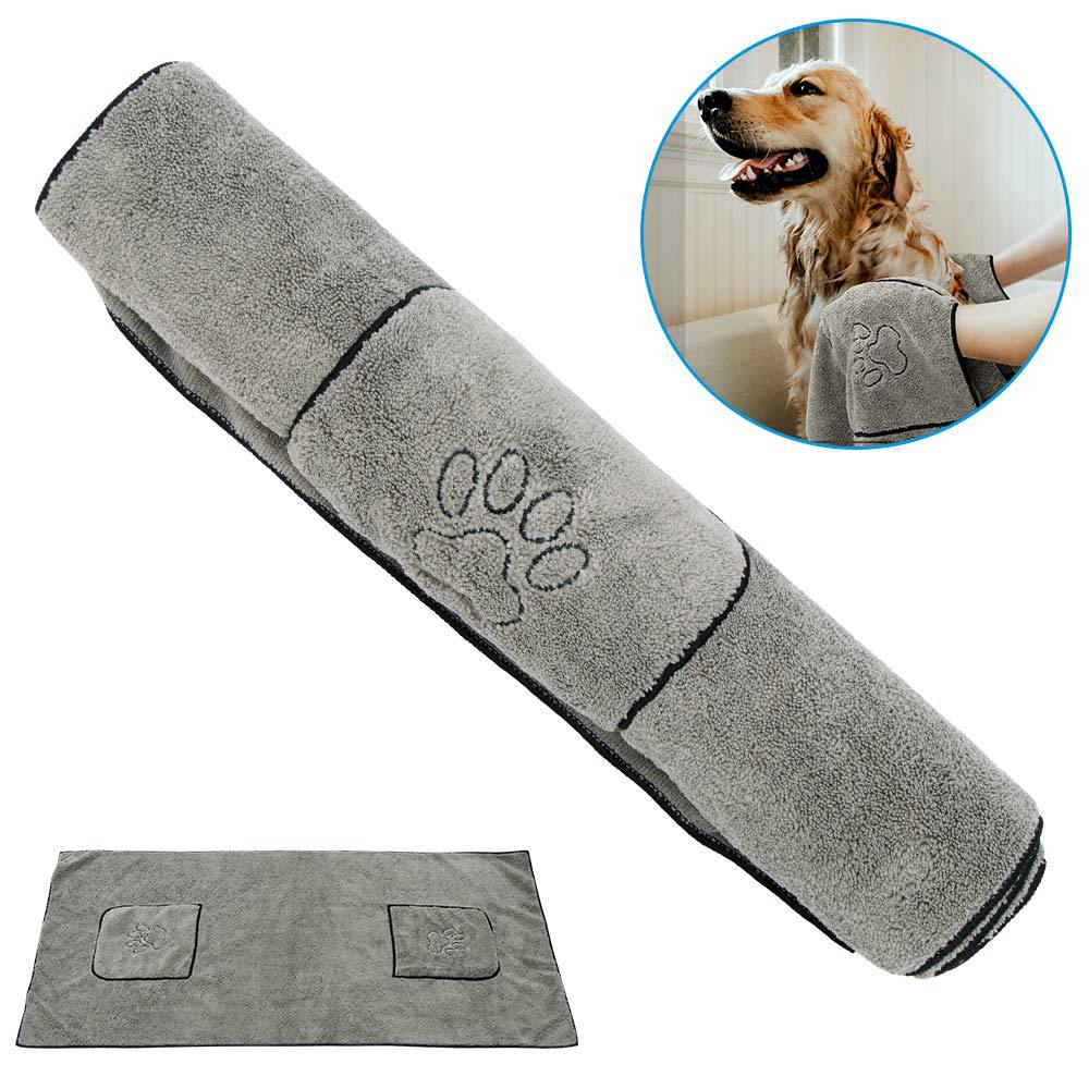 Super Absorbent Large Pet Dog Bathrobe Bath Towel