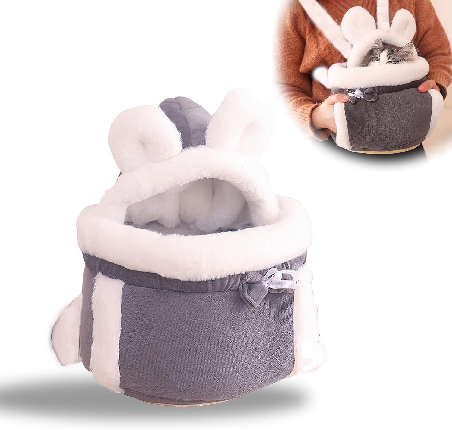 Pet Double Pocket Carrier Backpack