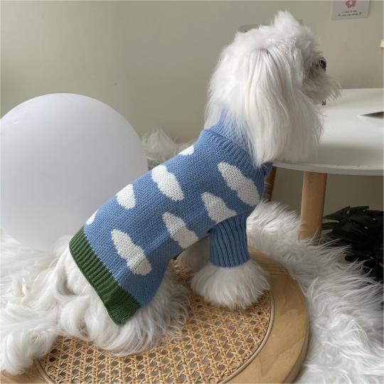 Pet Dog Jacquard Sweater Clothing