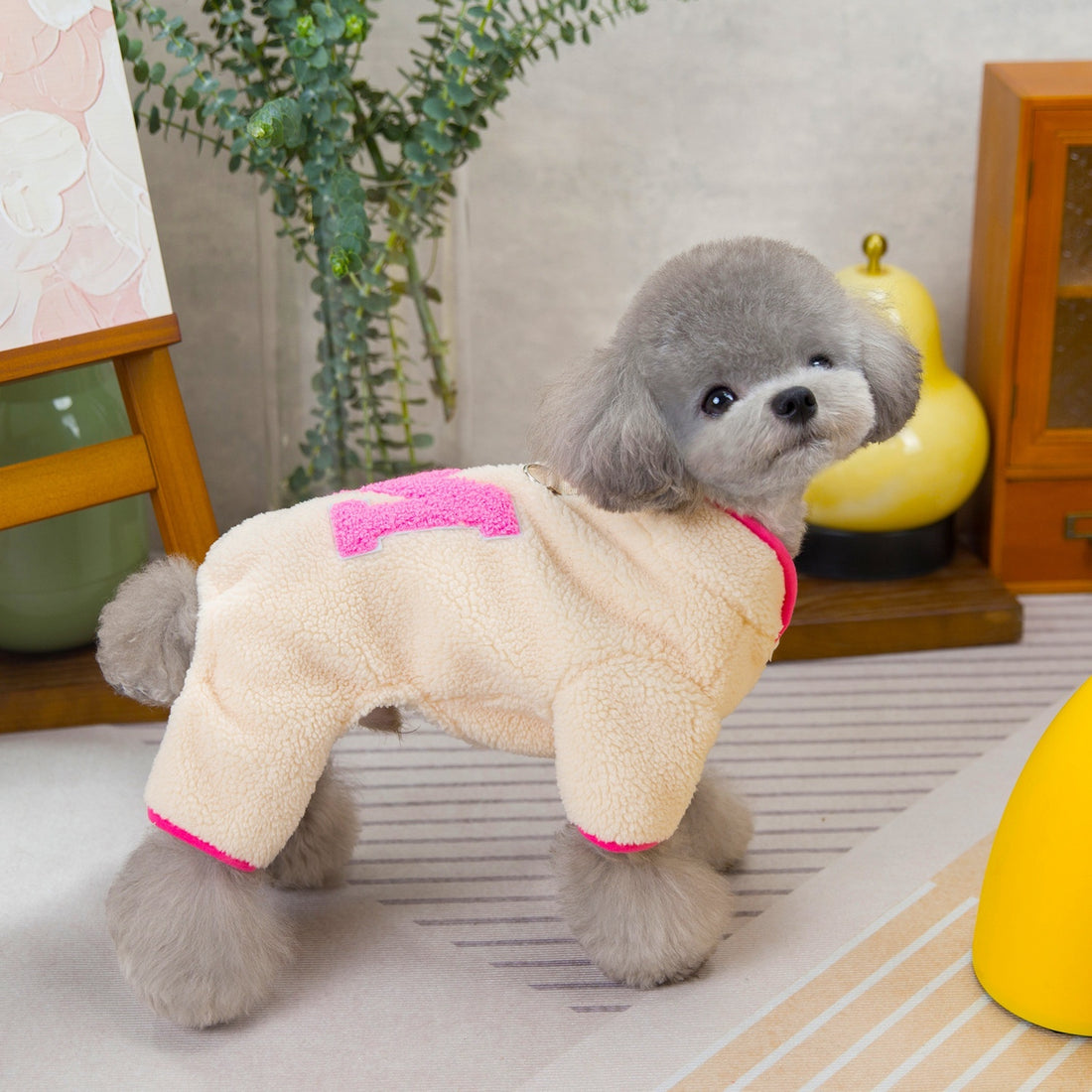 Four Legs Fluffy Jacket Pet Clothing