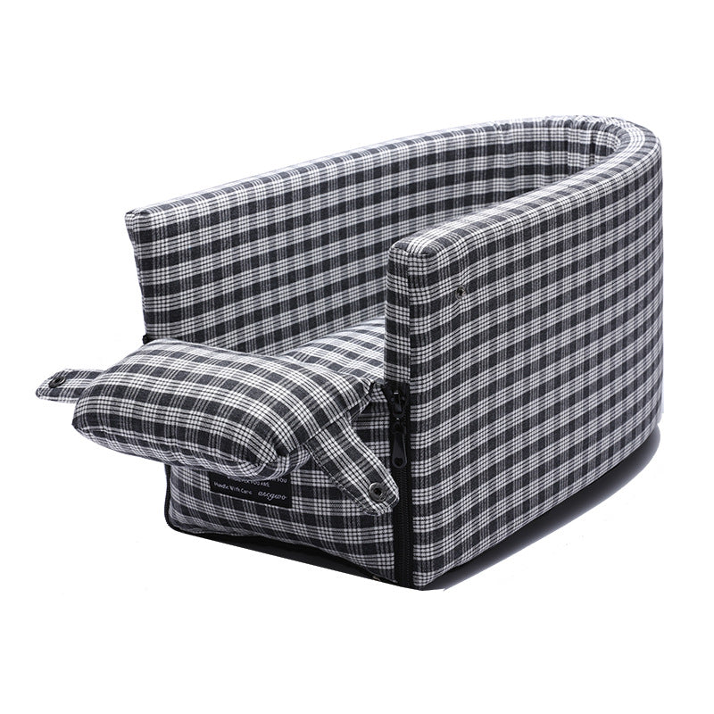 Portable Pet Seat Central Nonslip Carrier