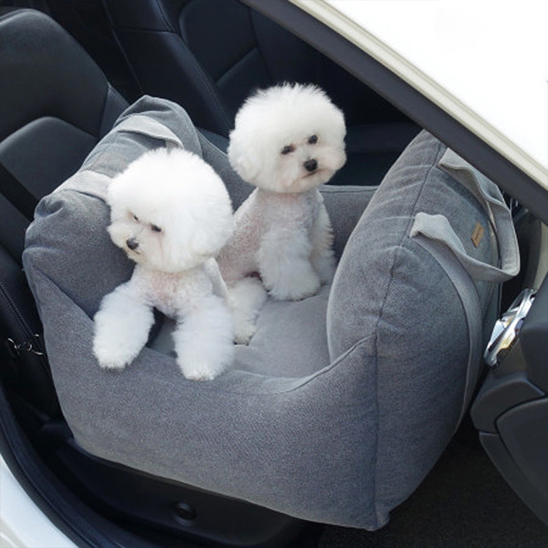 Pet Waterproof Basket Portable Car Seat Carrier