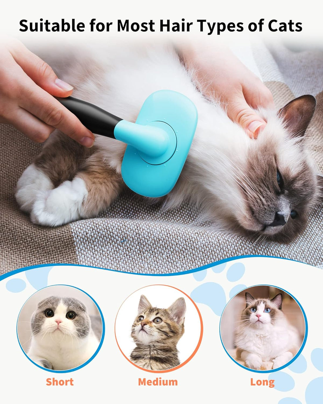 Pet Grooming Brush- Shedding Tools