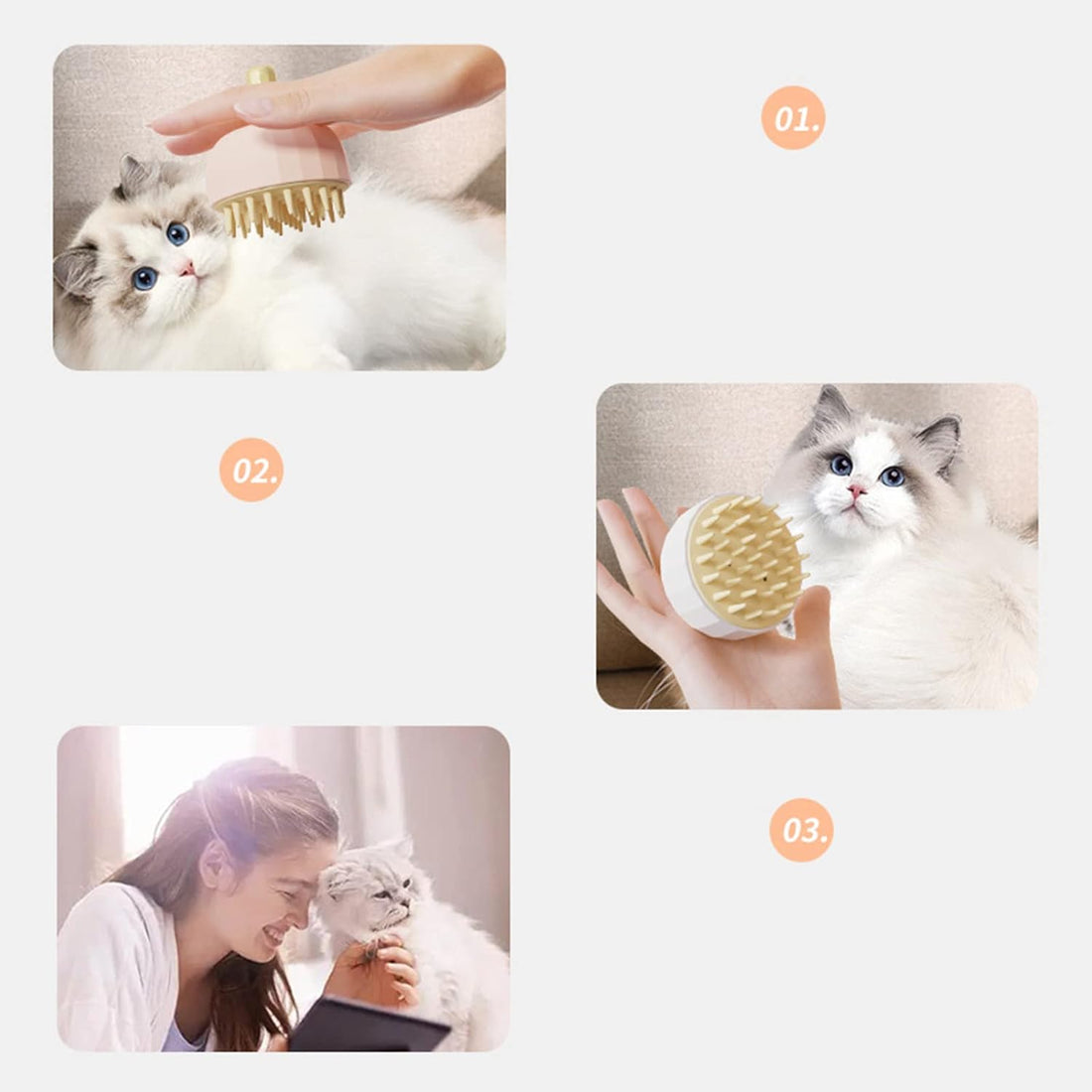 Dog Washing Massage For Bath