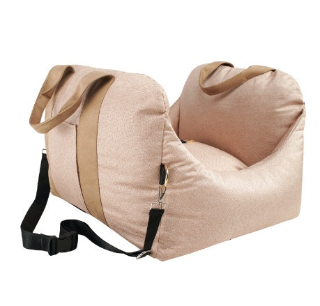 Pet Waterproof Basket Portable Car Seat Carrier