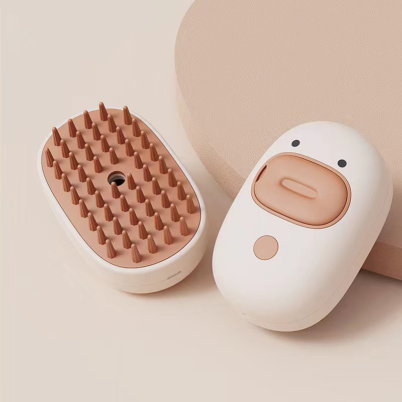 Silicone Steam Pet Brush