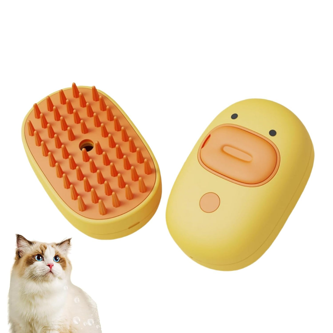 Silicone Steam Pet Brush