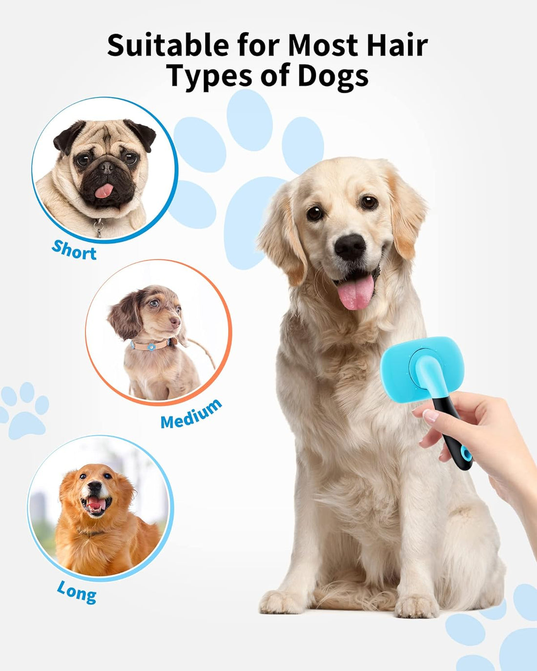 Pet Grooming Brush- Shedding Tools