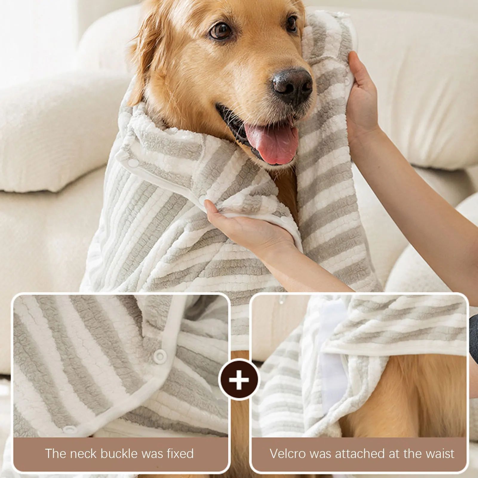 Ultra-Absorbent Pet Bath Towel
